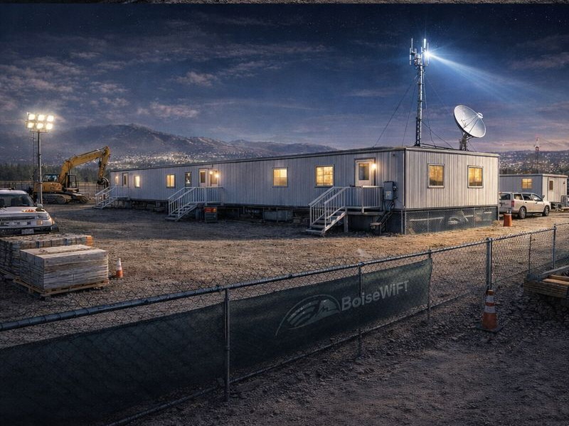 Remote Temporary Construction Office